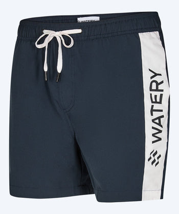 Watery zwemshorts voor mannen - Signature Eco - Donkerblauw