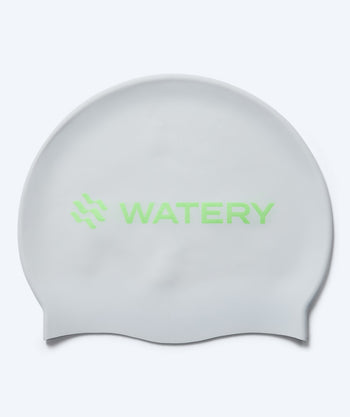 Watery badmuts - Signature Metallic - Wit/groen