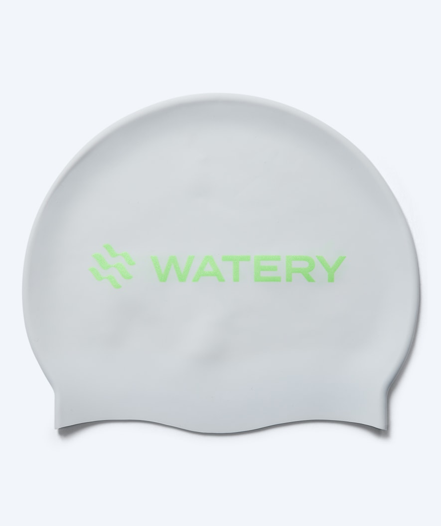 Watery badmuts - Signature Metallic - Wit/groen