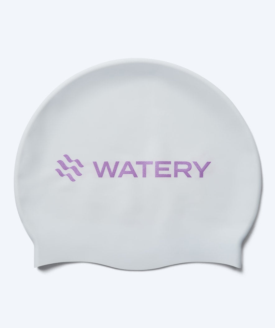 Watery badmuts - Signature Metallic - Wit/paars