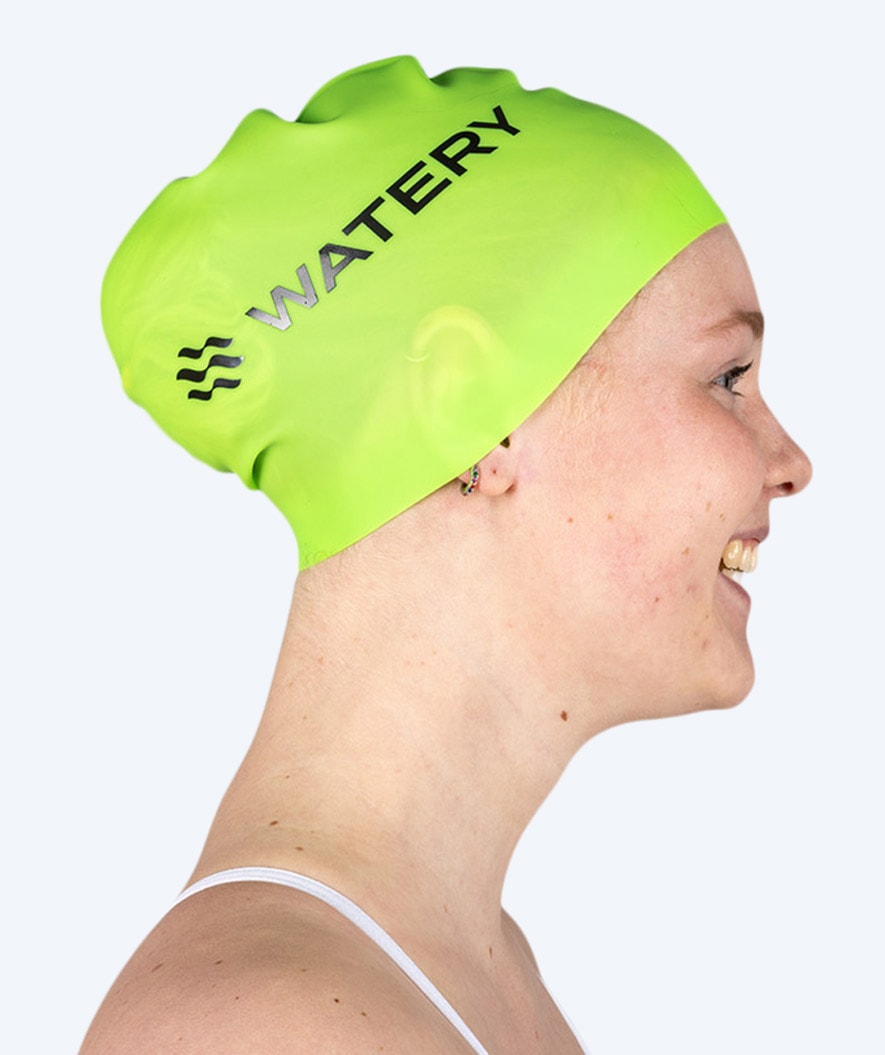 Watery badmuts (vanaf 10 jaar) - Signature - Fluo groen