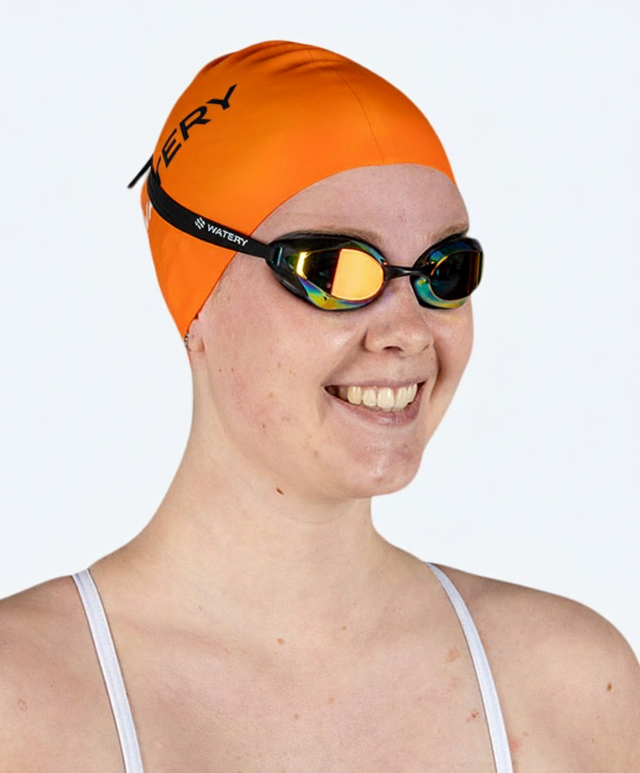 Watery badmuts (vanaf 10 jaar) - Signature - Oranje