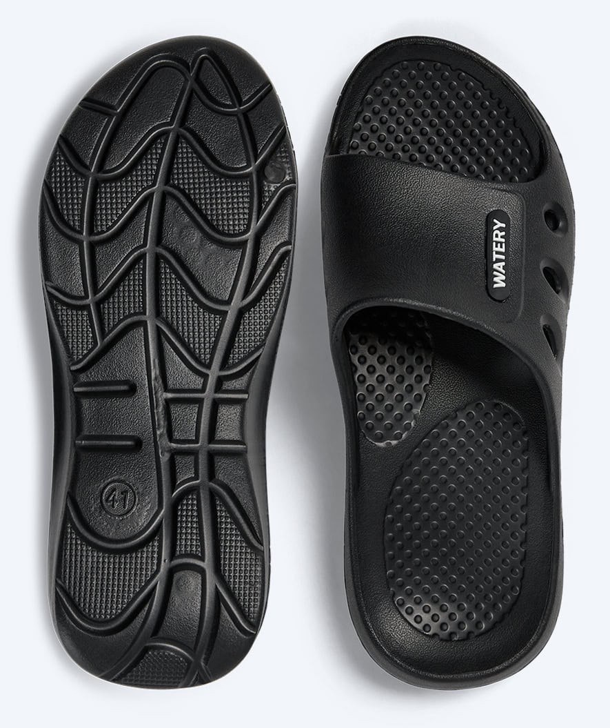 Watery watersandalen voor mannen - Sirina - Zwart