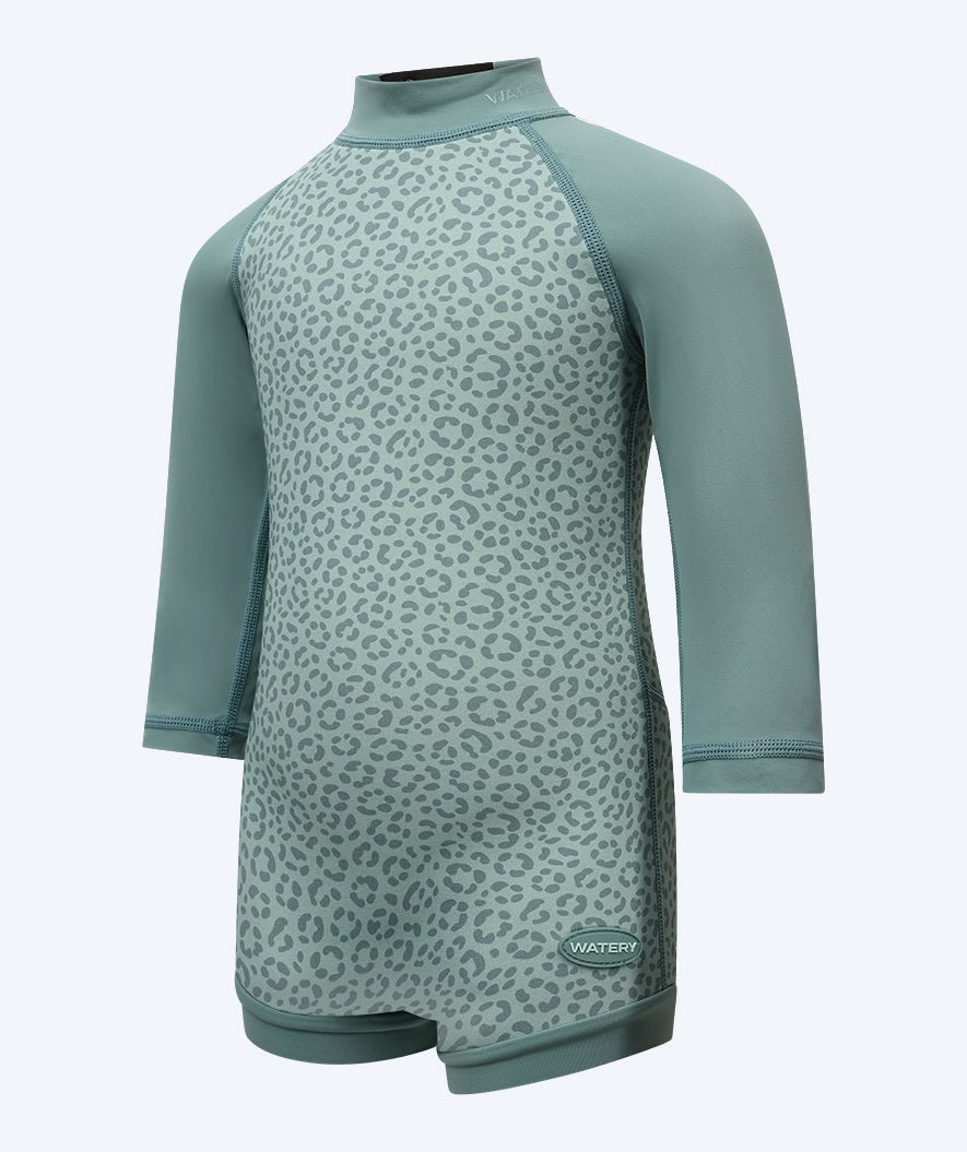 Watery wetsuit voor kinderen - Sunset Wrap - Groen