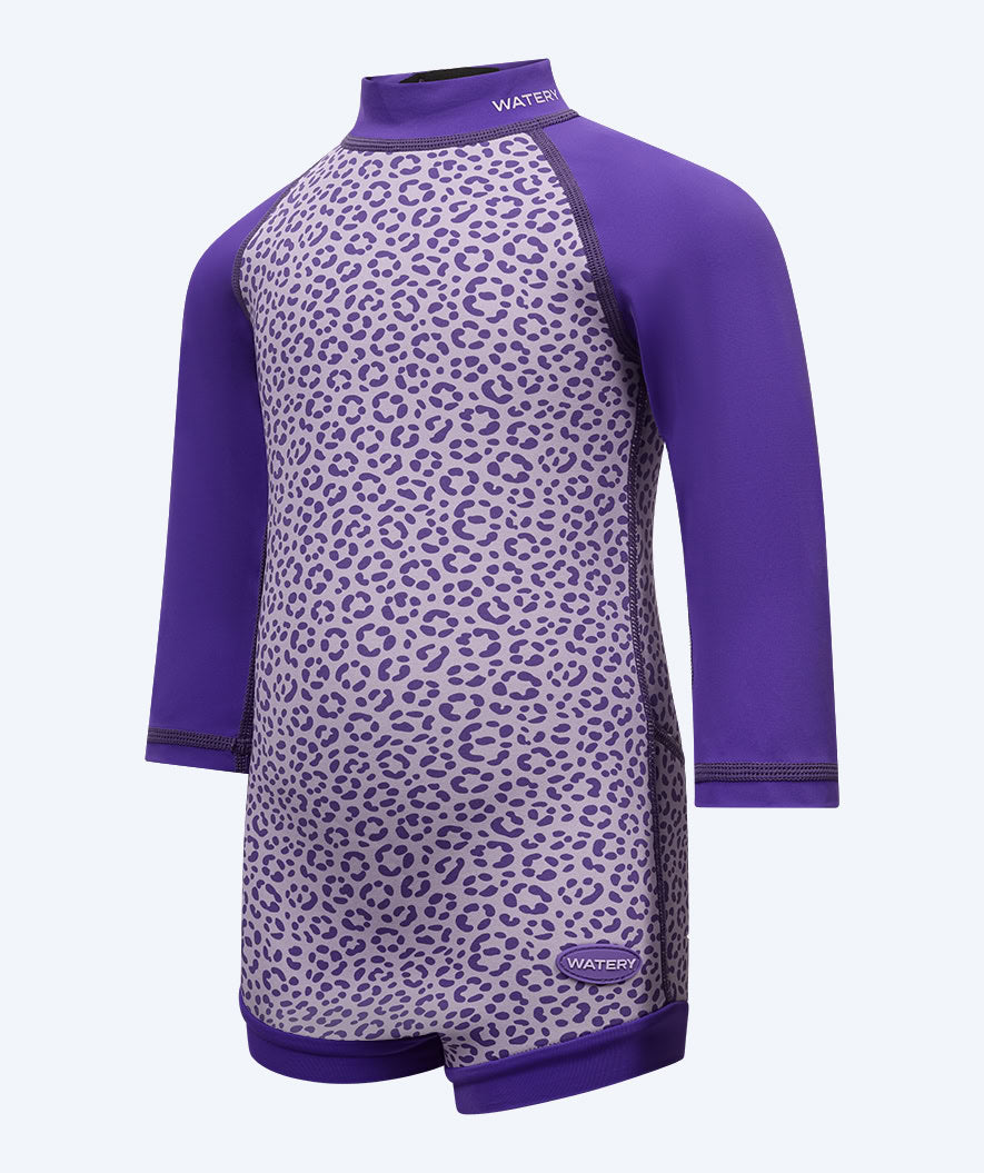 Watery wetsuit voor kinderen - Sunset Wrap - Paars