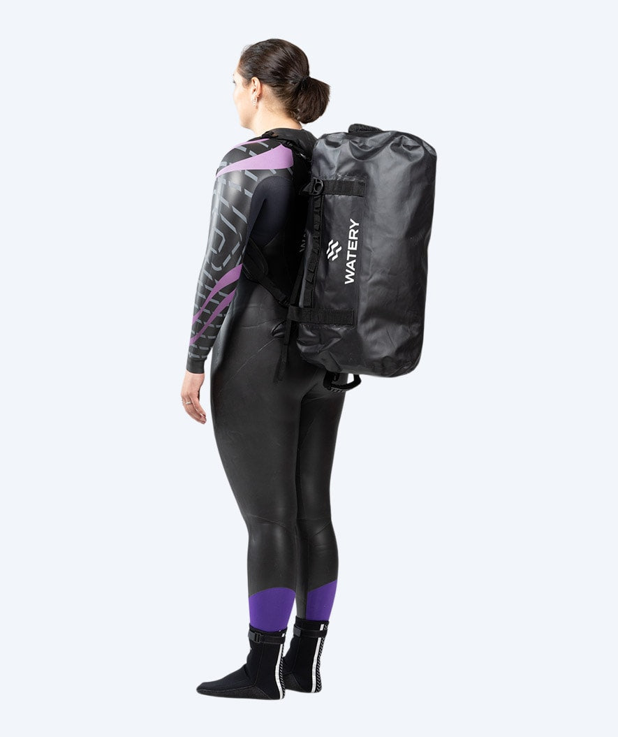 Watery waterdichte duffeltas - Swim 50L - Zwart