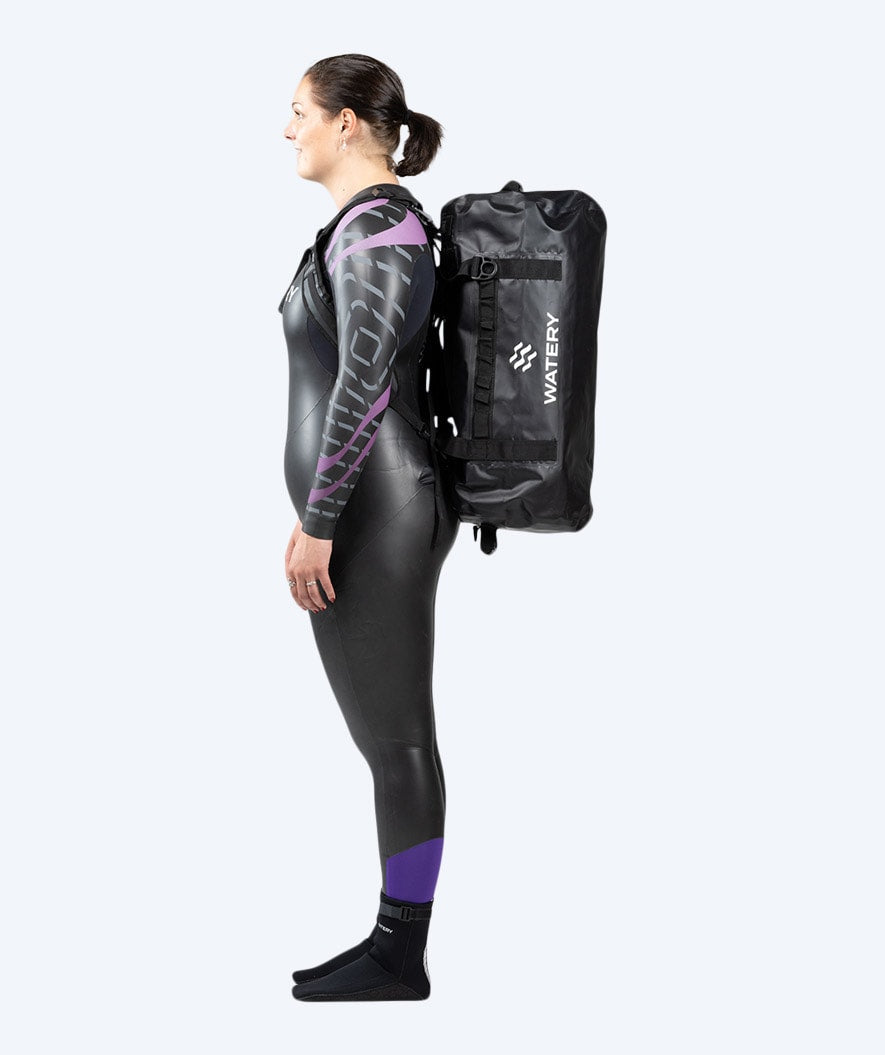 Watery waterdichte duffeltas - Swim 50L - Zwart