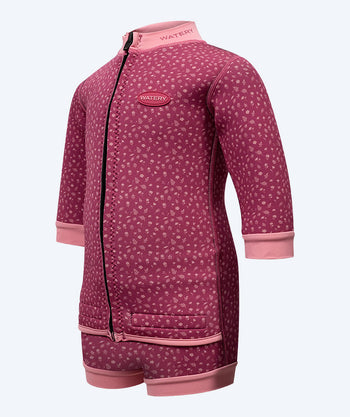 Watery wetsuit voor kinderen - Tropical Wrap'n Nappy - Atlantic Roze