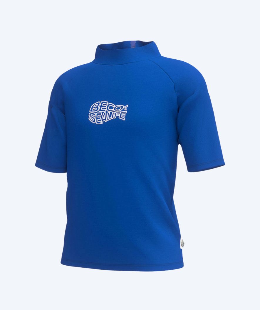 Beco UV-shirt voor kinderen - Sealife Korte Mouw Rashguard - Blauw
