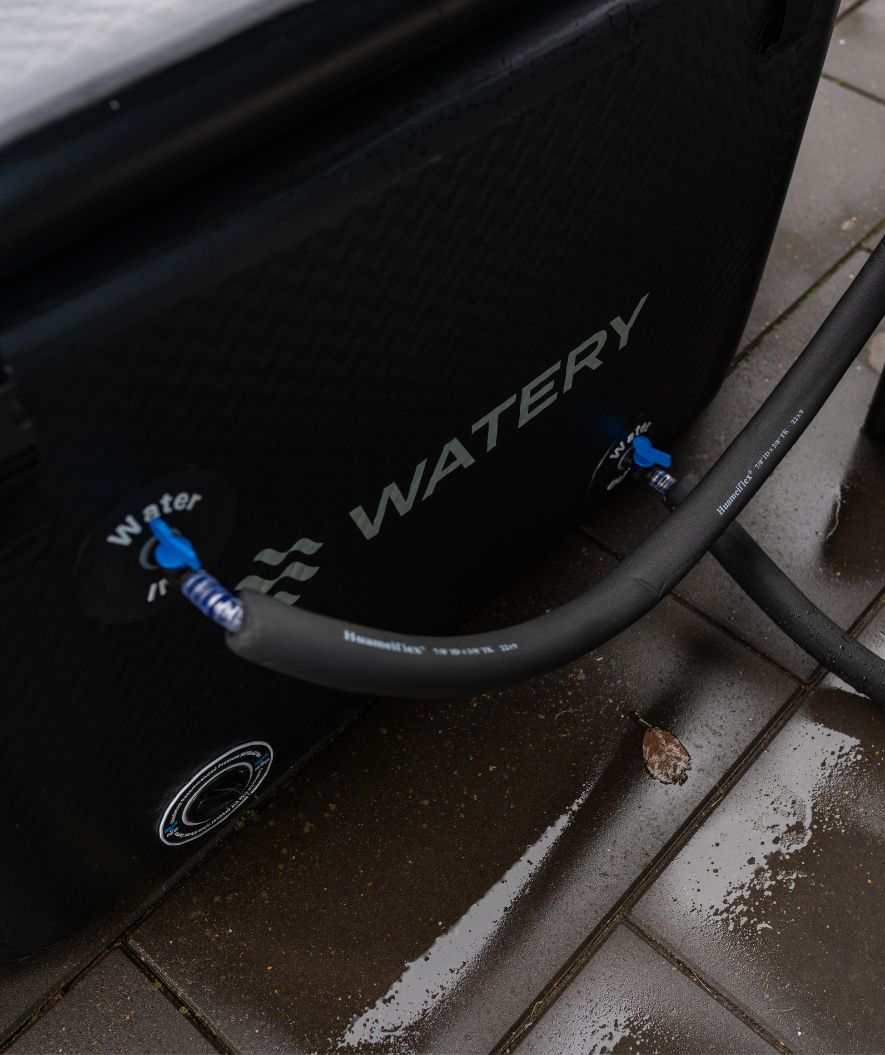 Watery waterkoeler voor ijsbad - Dense Cooler - Zwart