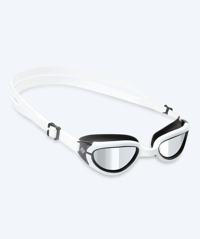 Watery zwembril voor kinderen - Wade Mirror - Wit/zilver