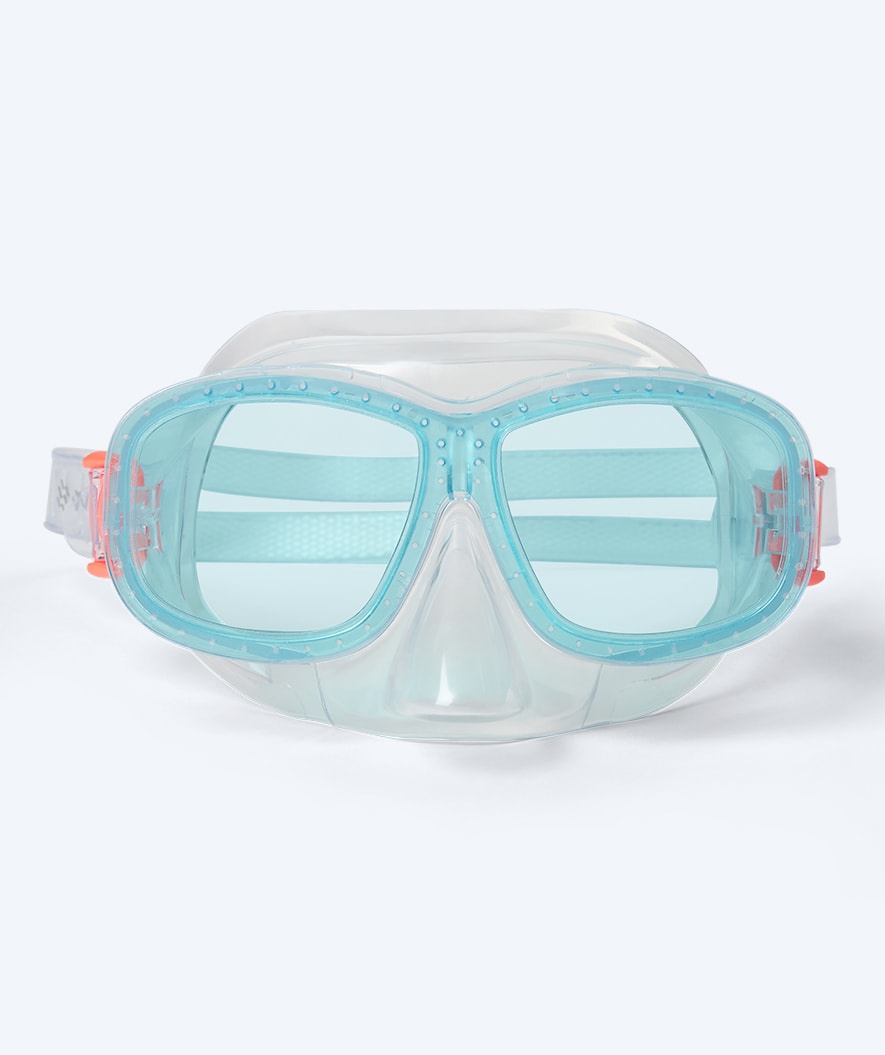 Watery duikbril voor kinderen (4-10) - Wyre - Wit/blauw