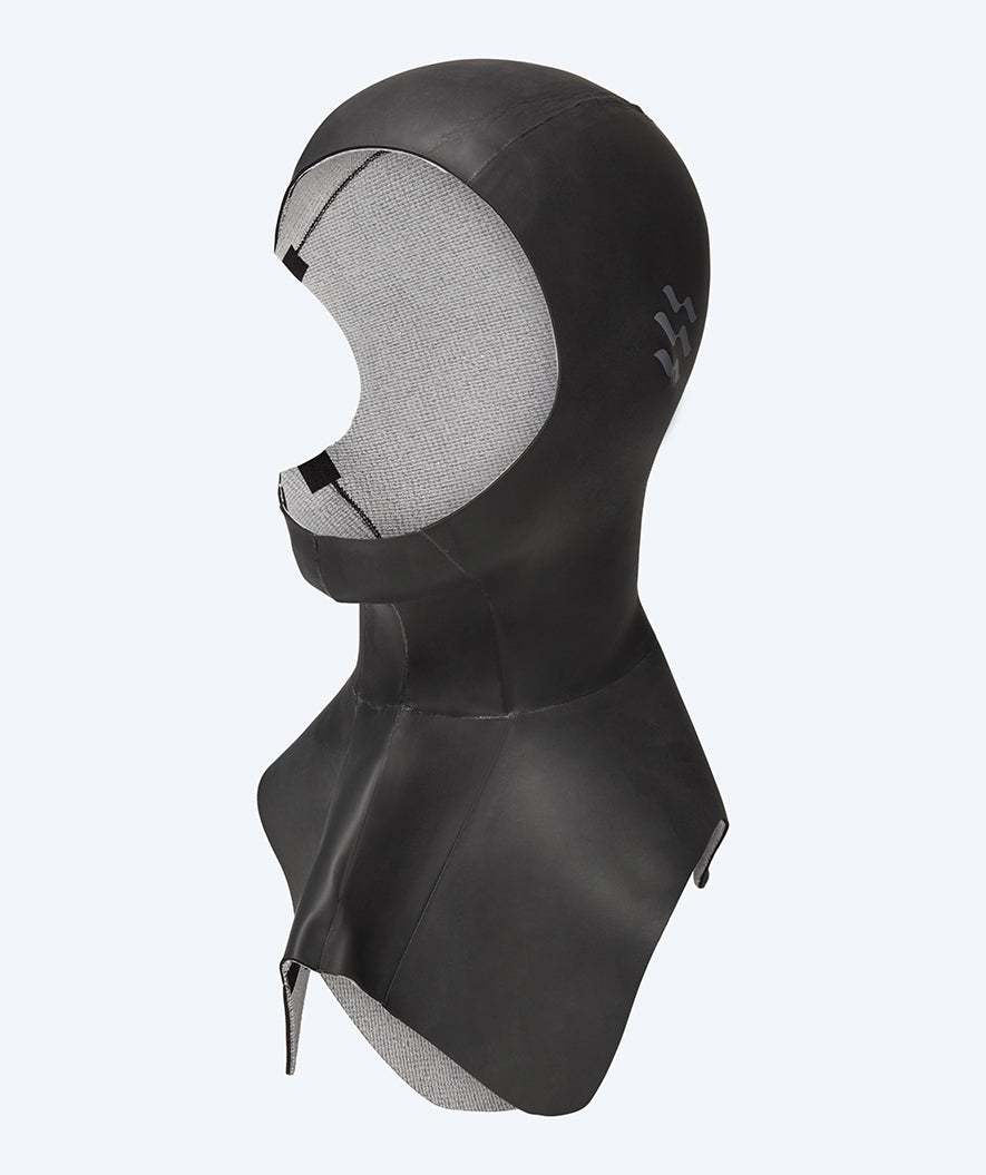 Watery neopreen duikmuts - Yama Pro (3mm) - Zwart