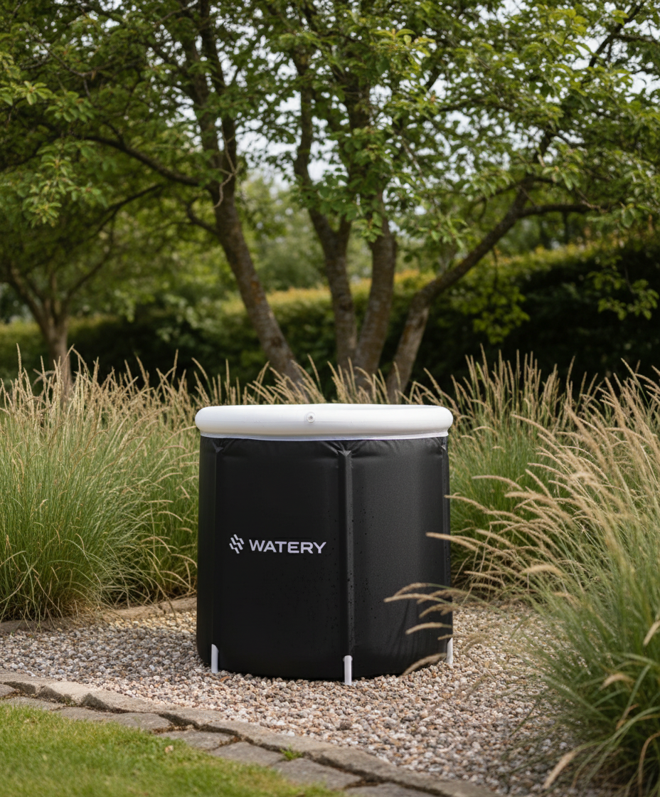 Watery opblaasbaar ijsbad - Hero - Zwart