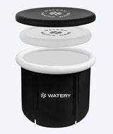 Watery opblaasbaar ijsbad - Hero - Zwart