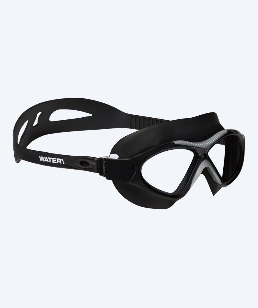 Watery zwembril junior - Cruise - Zwart/helder