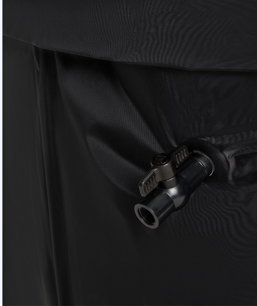 Watery opblaasbaar ijsbad - Hero Max - Zwart