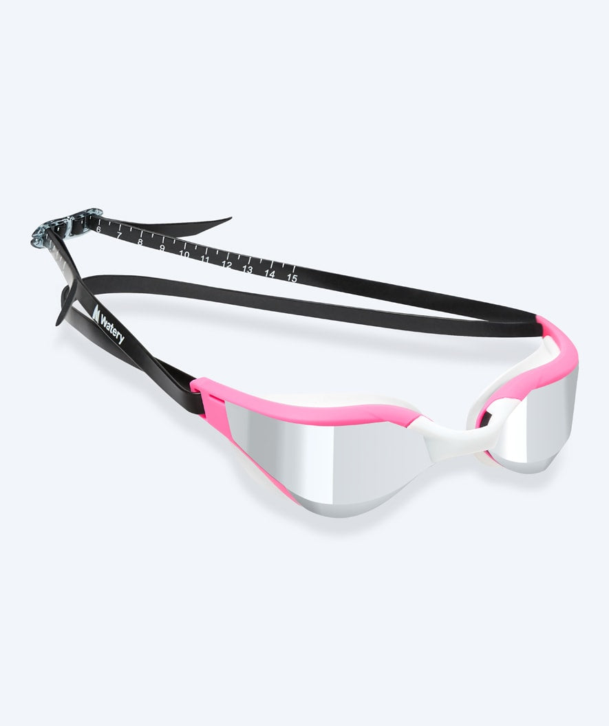 Watery zwembril - Instinct Ultra Mirror - Roze/zilver