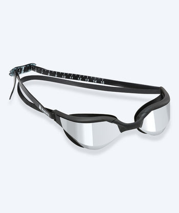 Watery zwembril - Instinct Ultra Mirror - Zwart/zilver