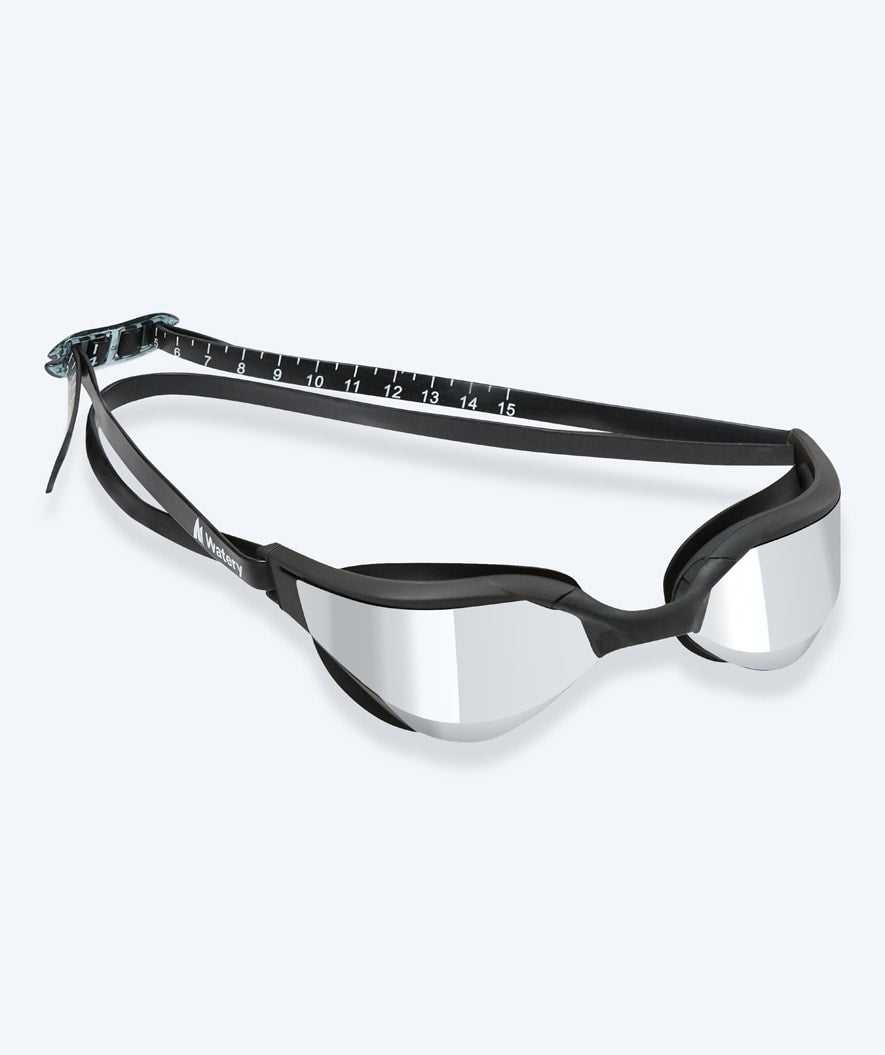 Watery zwembril - Instinct Ultra Mirror - Zwart/zilver