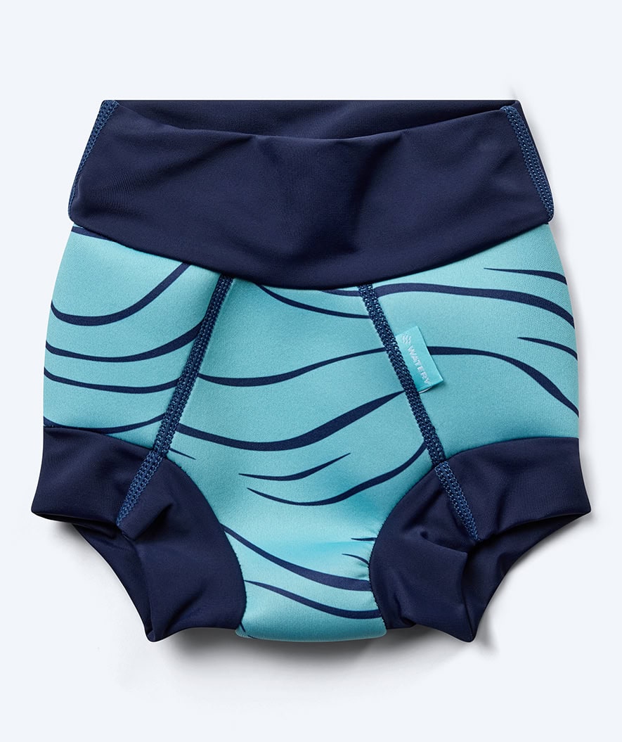Watery zwemluiers voor kinderen - Neoprene Swim Nappy - Turquoise