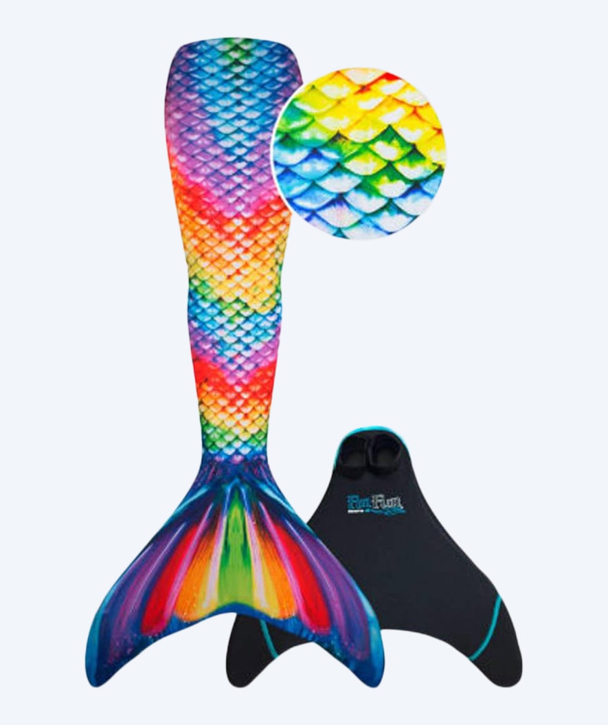 Fin Fun zeemeerminstaart voor volwassenen - Set - Rainbow Reef
