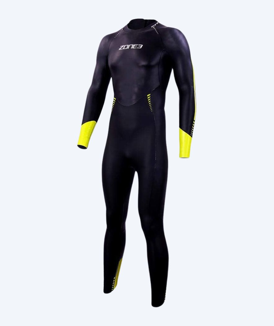 ZONE3 wetsuit voor mannen - Advance - Zwart/geel