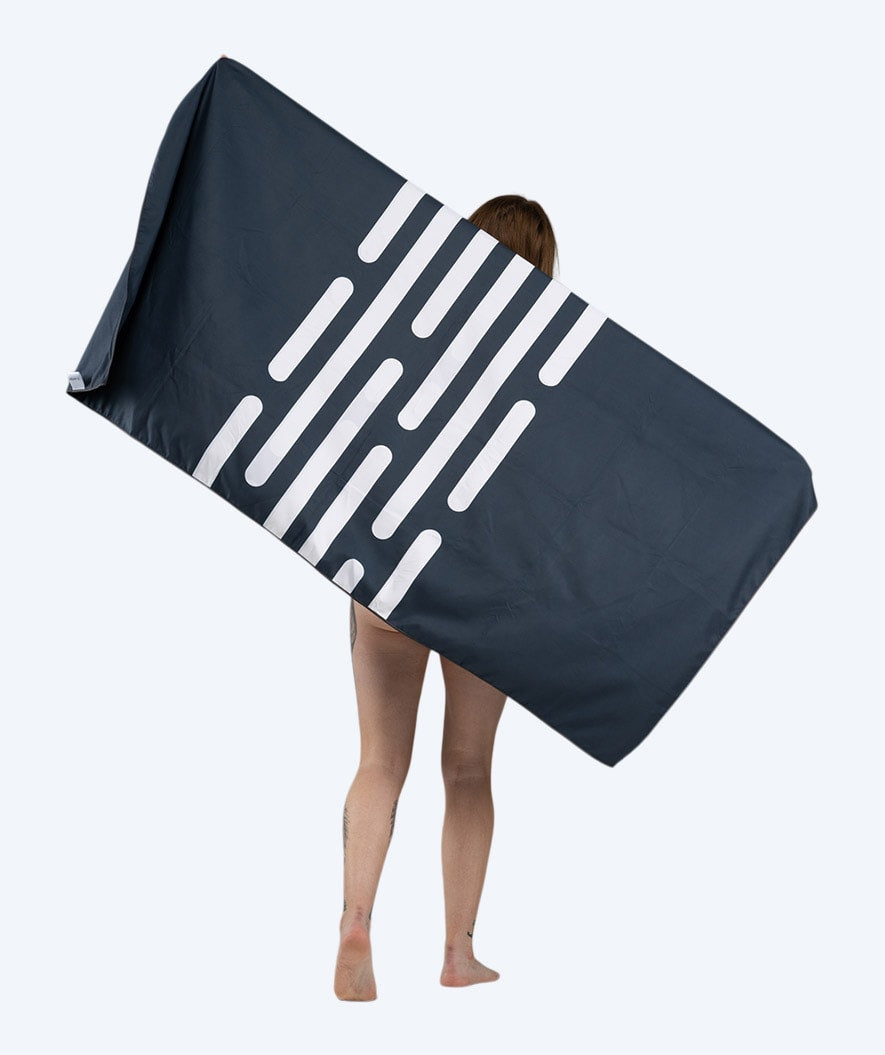 Watery microvezel handdoek - Eco Nebraska - Donkerblauw