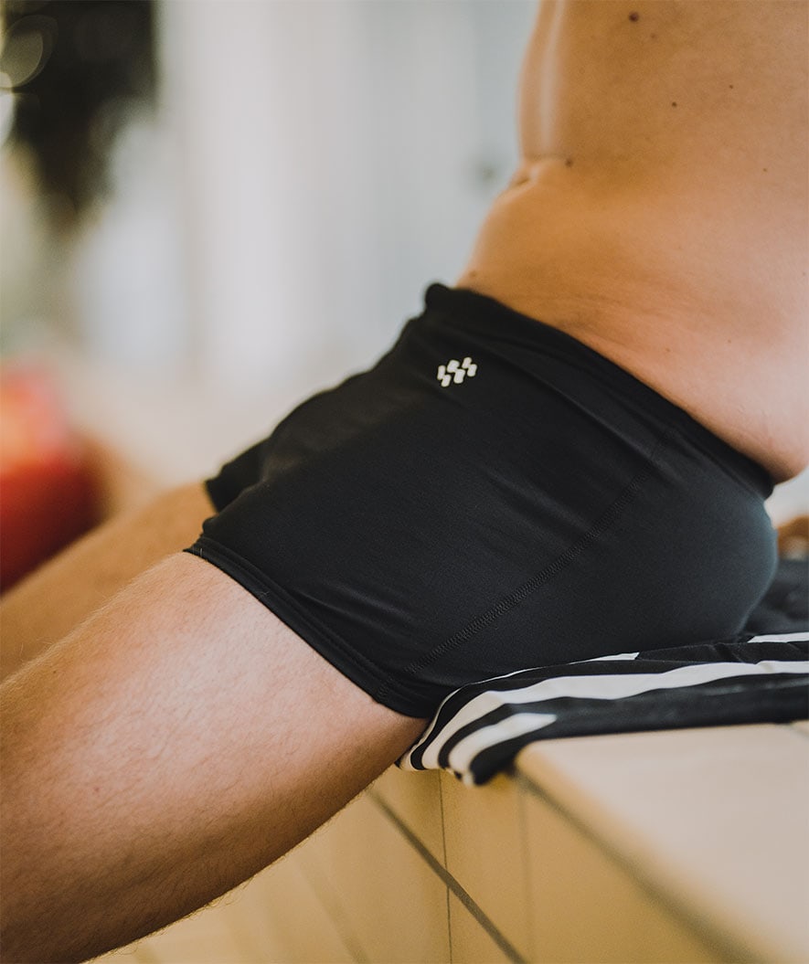 Watery heren zwemboxers - Flaming Vegas Eco - Blauw