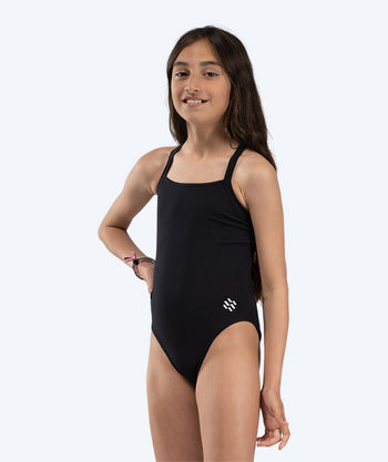 Watery badpakken voor meisjes - Freestyler Solid - Zwart